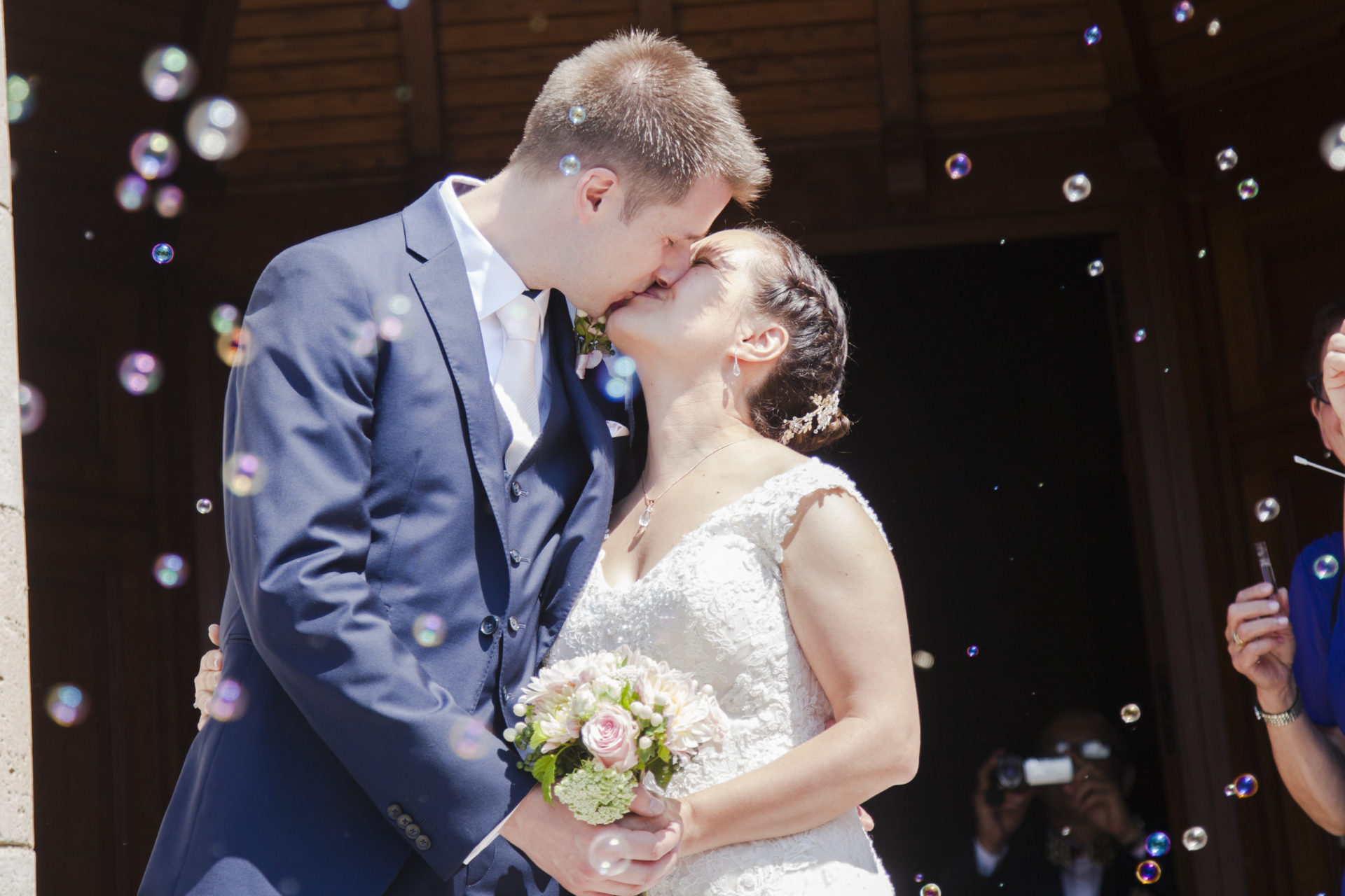 stephanie laisney photographe mariage eglise couple angouleme charente