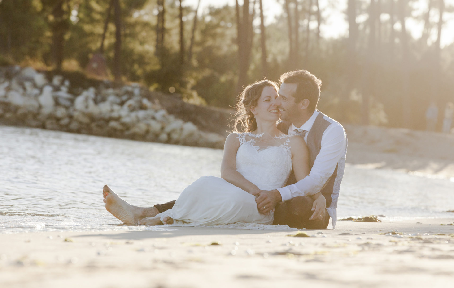 stephanie laisney photographe mariage lifestyle nature plage afeter-day golden hour exterieur angouleme charente