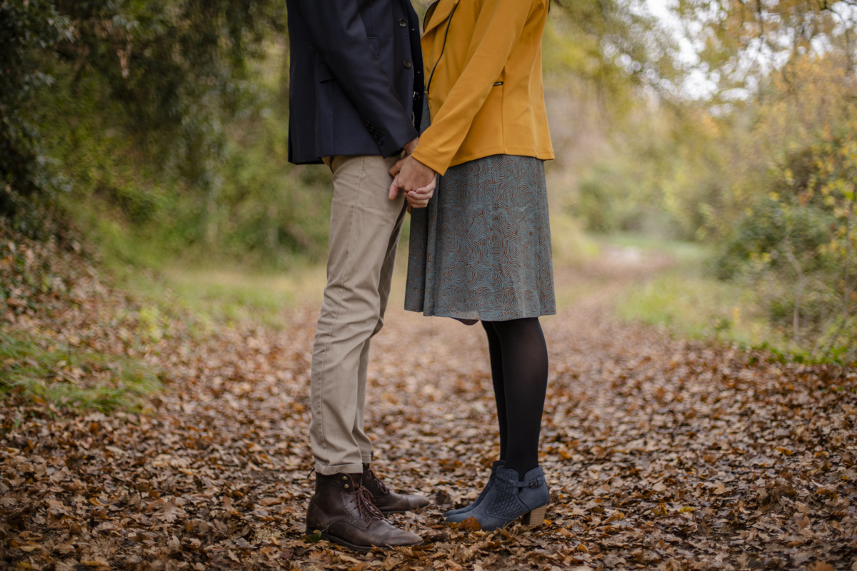 stephanie laisney photographe couple golden hour lovesession nature séance engagement Angoulême Charente