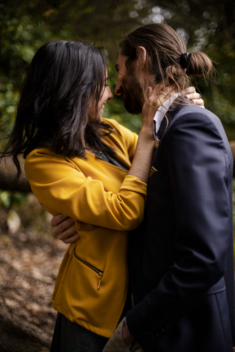 stephanie laisney photographe couple golden hour lovesession nature séance engagement Angoulême Charente