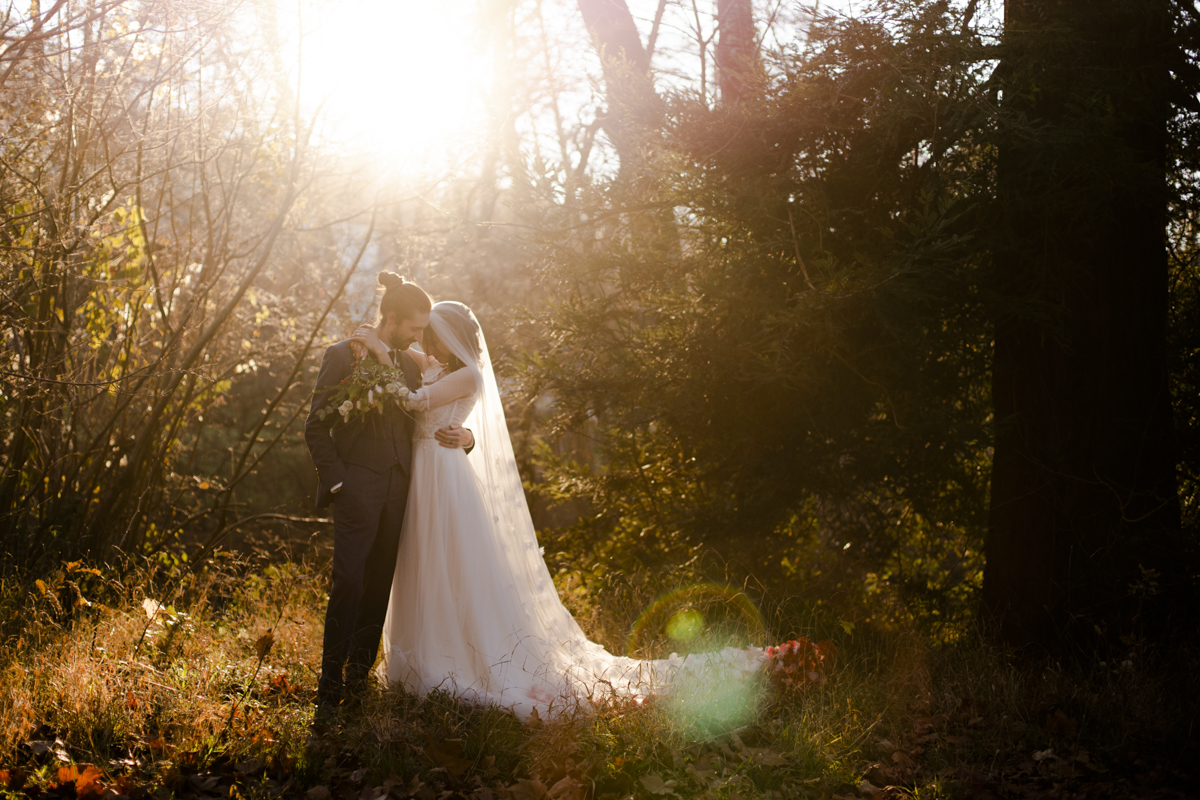 stephanie laisney photographe mariage golden hour after-day couché de soleil angouleme charente hivernal